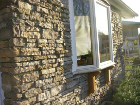 LONG ISLAND STONE VENEER WALLS AND STONE FACE BUILDINGS