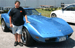 cj on 1979 blue corvette coupe
