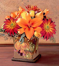 fall flowers and arrangements for thanksgiving
