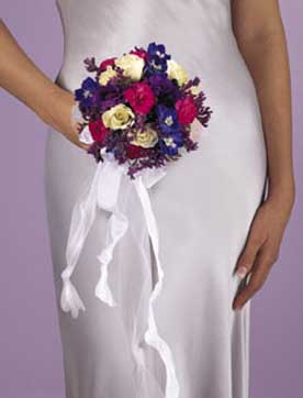 Mixed Flower Nosegay Silk Bouquet
